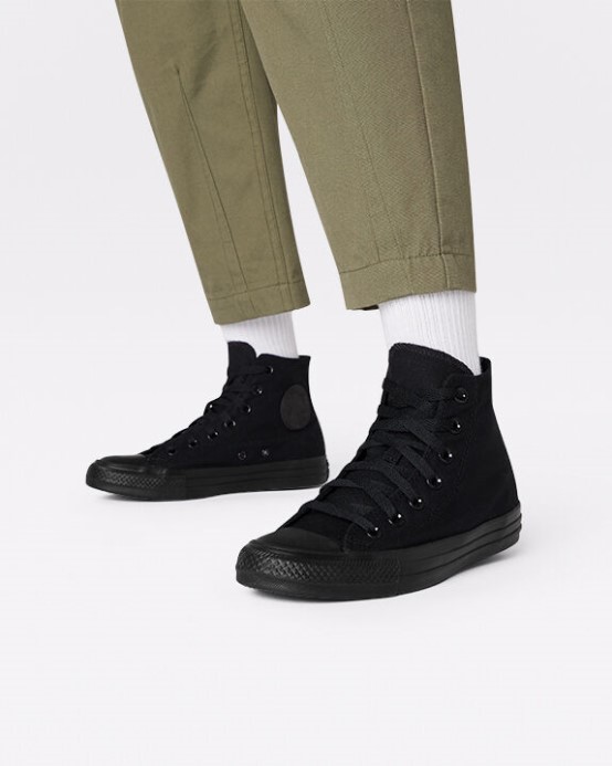 Chuck Taylor All Star Klasické Converse čierne Monochromatické