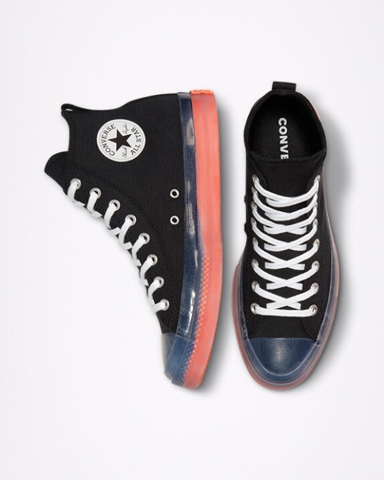Converse Skľučovadlo Taylor All Star Cx Black/clear/wild Mango
