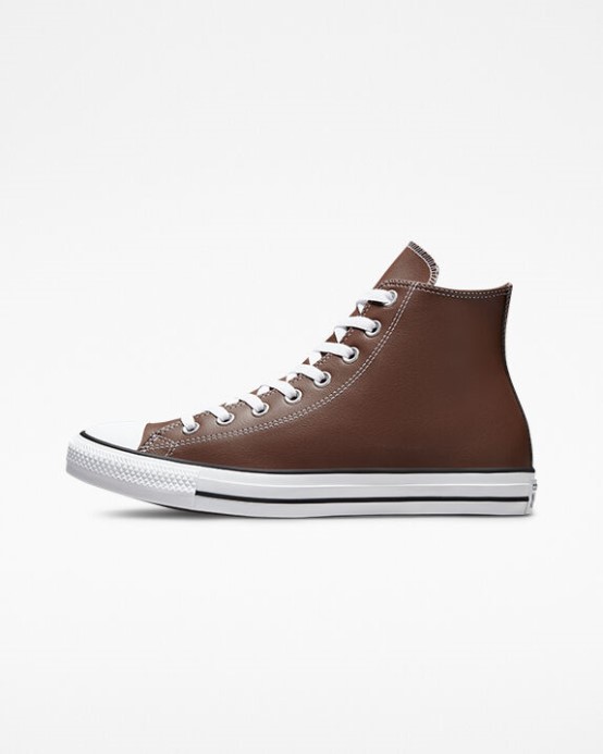 Converse Brazílsky Orech/biela/čierna Skľučovadlo Taylor All Star Umelá Koža