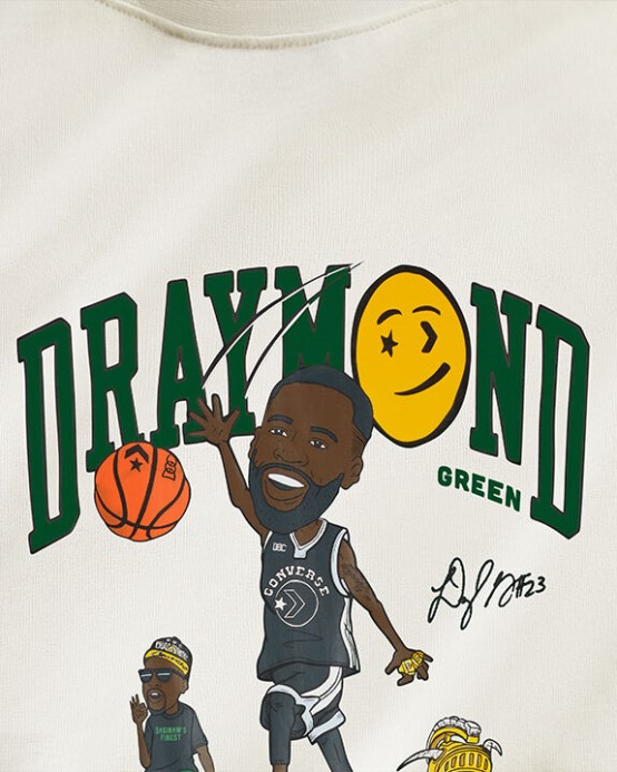 Draymond Zelený Hráč Tričko Egret Converse