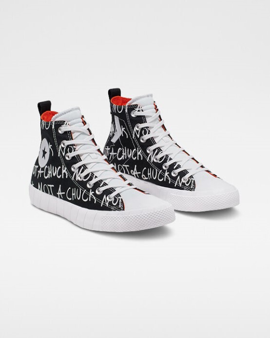 Unt1tl3d Converse čierna/biela/tučná Mandarínka