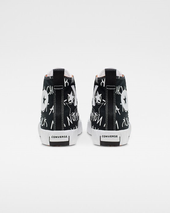 Unt1tl3d Converse čierna/biela/tučná Mandarínka