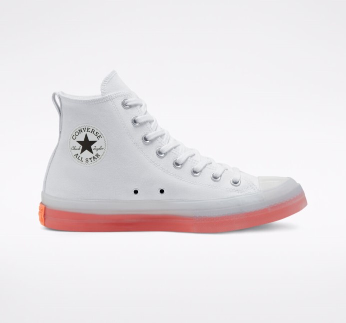 Converse Biela/číra/divoké Mango Skľučovadlo Taylor All Star Cx