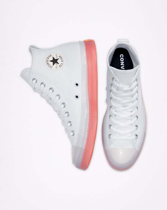 Converse Biela/číra/divoké Mango Skľučovadlo Taylor All Star Cx