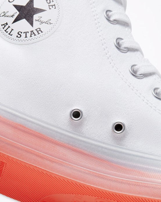 Converse Biela/číra/divoké Mango Skľučovadlo Taylor All Star Cx