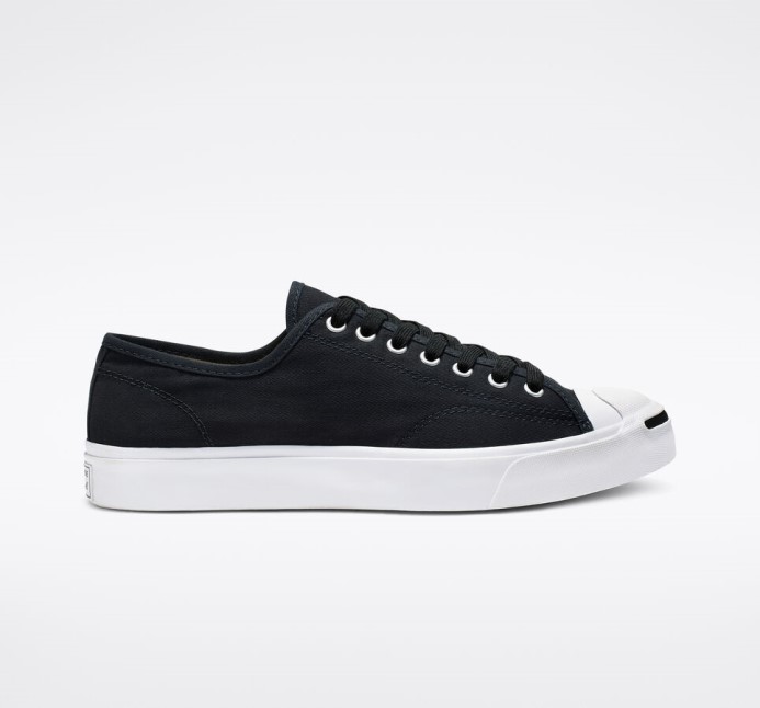 čierno/biele Plátno Converse Jack Purcell