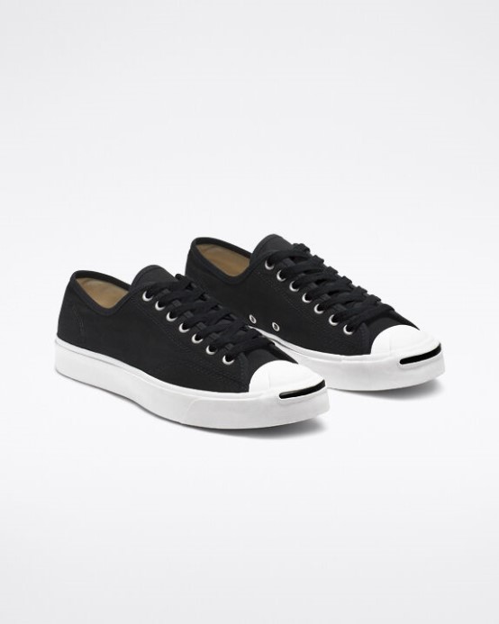 čierno/biele Plátno Converse Jack Purcell