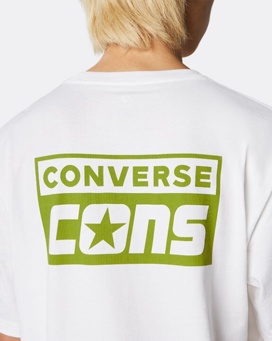 Nevýhody Grafické Tričko Biele Converse