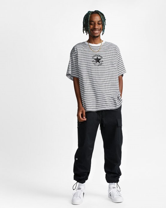 Black Star Chevron Cargo Nohavičky Converse