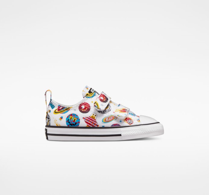 Converse Biela/červená/amarillo Skľučovadlo Taylor All Star Nenáročný Vesmírny Krížnik