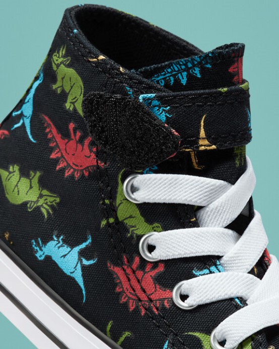 Chuck Taylor All Star Easy-on Dinosaurs Black/soft Red/baltic Blue Converse