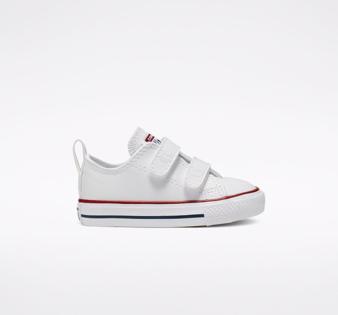 Biele Skľučovadlo Taylor All Star Easy-on Kožené Converse