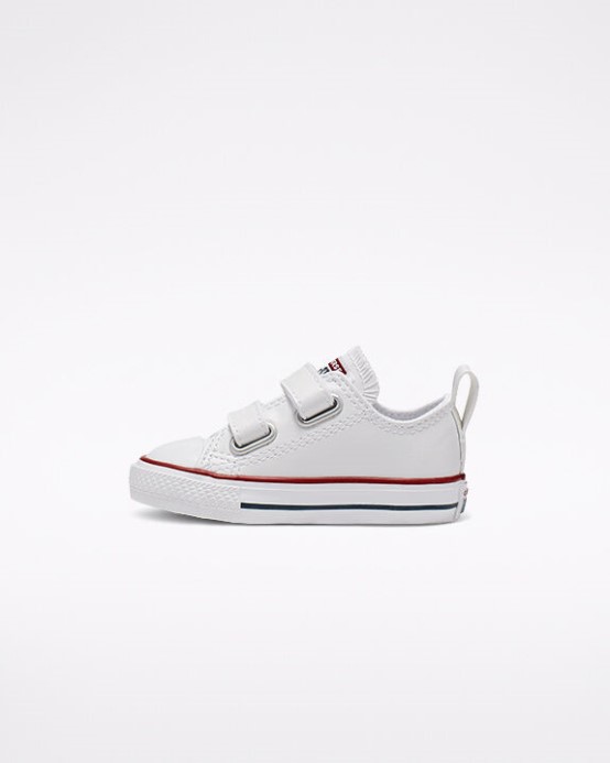 Biele Skľučovadlo Taylor All Star Easy-on Kožené Converse