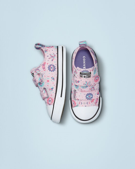Chuck Taylor All Star Jednoduché Mystické Drahokamy Ružová Pena/bridlicová Lila Converse