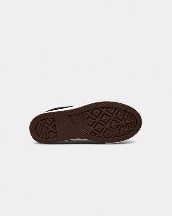 Converse Black/soft Dune Skľučovadlo Taylor All Star Lift Platform Hearts