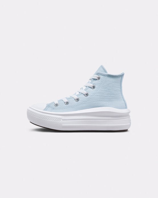 Chuck Taylor All Star Move Platforma Cloud Patch Lt Armory Blue/jp Blue Converse