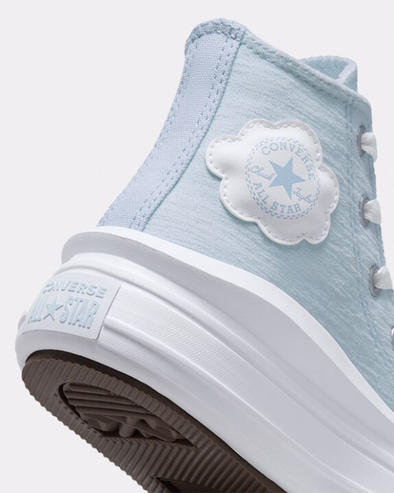 Chuck Taylor All Star Move Platforma Cloud Patch Lt Armory Blue/jp Blue Converse
