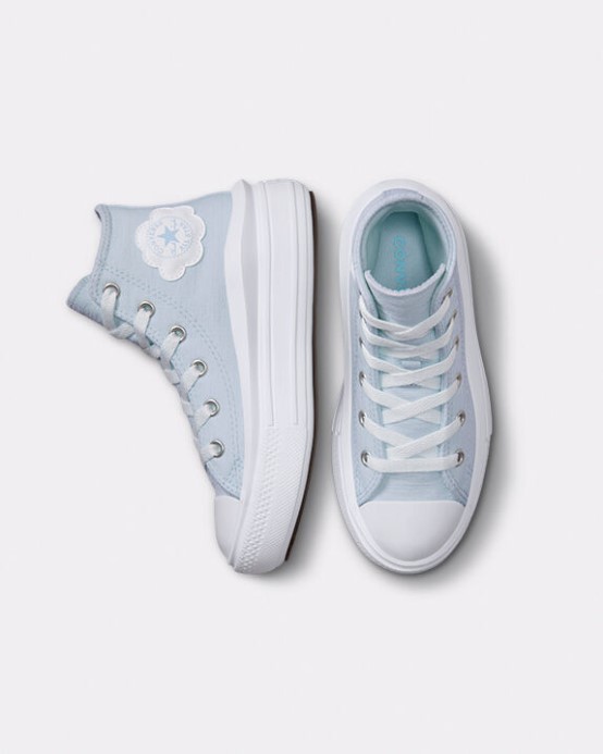 Chuck Taylor All Star Move Platforma Cloud Patch Lt Armory Blue/jp Blue Converse