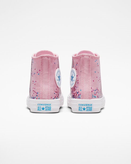 Chuck Taylor All Star Zapuzdrené Trblietky Converse Sunrise Pink/university Blue