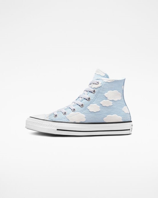 Lt. Zbrojovka Modrá/biela/čierna Converse Chuck Taylor All Star Clouds