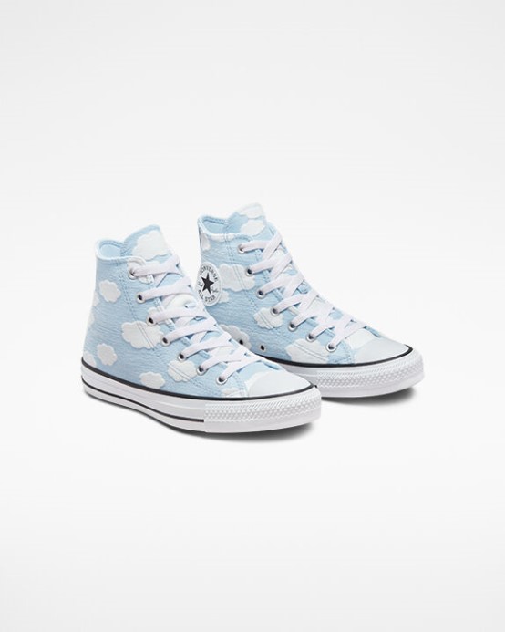 Lt. Zbrojovka Modrá/biela/čierna Converse Chuck Taylor All Star Clouds