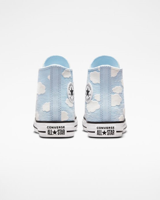 Lt. Zbrojovka Modrá/biela/čierna Converse Chuck Taylor All Star Clouds