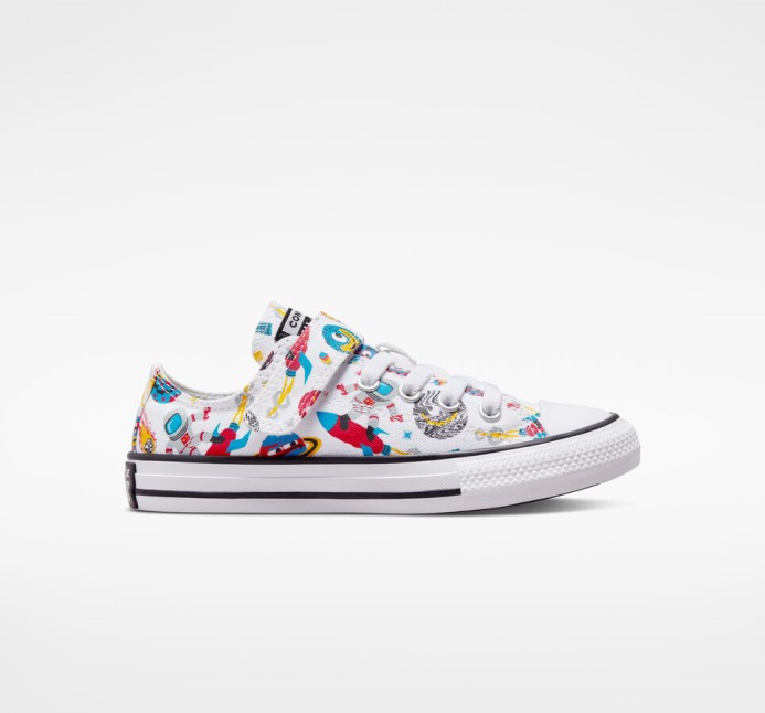 Chuck Taylor All Star Nenáročný Vesmírny Krížnik Converse Biela/červená/amarillo