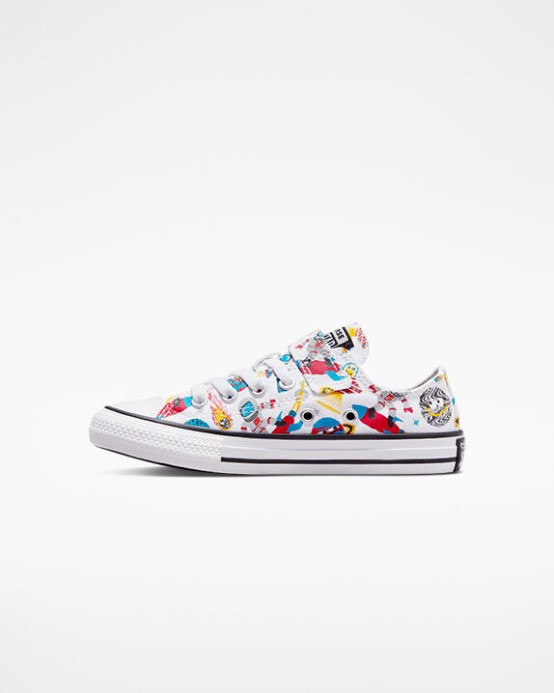 Chuck Taylor All Star Nenáročný Vesmírny Krížnik Converse Biela/červená/amarillo