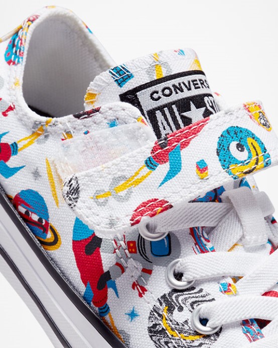 Chuck Taylor All Star Nenáročný Vesmírny Krížnik Converse Biela/červená/amarillo