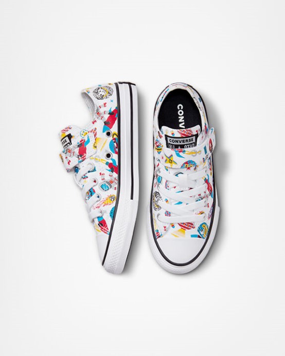 Chuck Taylor All Star Nenáročný Vesmírny Krížnik Converse Biela/červená/amarillo