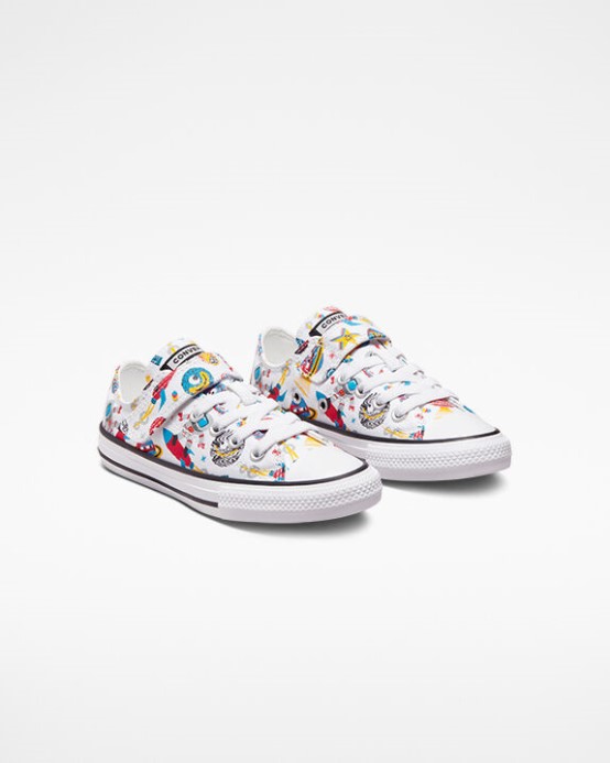 Chuck Taylor All Star Nenáročný Vesmírny Krížnik Converse Biela/červená/amarillo