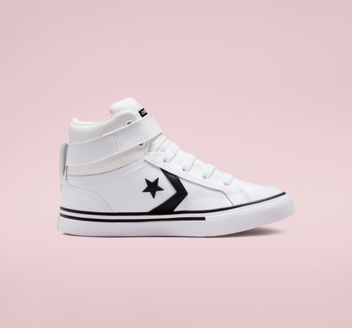 Kožený Remienok Converse Pro Blaze Bielo/čierny