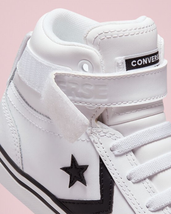 Kožený Remienok Converse Pro Blaze Bielo/čierny