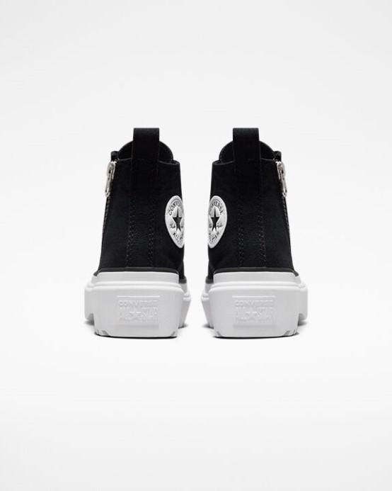 čierno/biele Converse Skľučovadlo Taylor Celohviezdna Plachta Zdvíhacej Plošiny