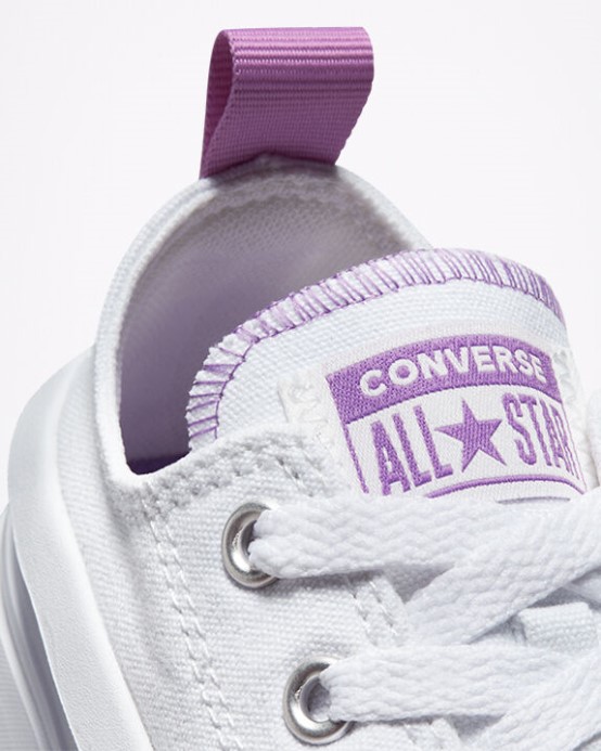 Converse Skľučovadlo Taylor All Star Move Platforma Biela/pixel Fialová