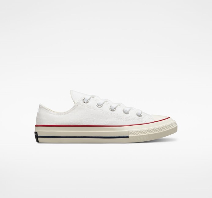 Biele/granát/egret Converse Skľučovadlo 70 Vintage Canvas
