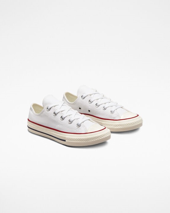 Biele/granát/egret Converse Skľučovadlo 70 Vintage Canvas