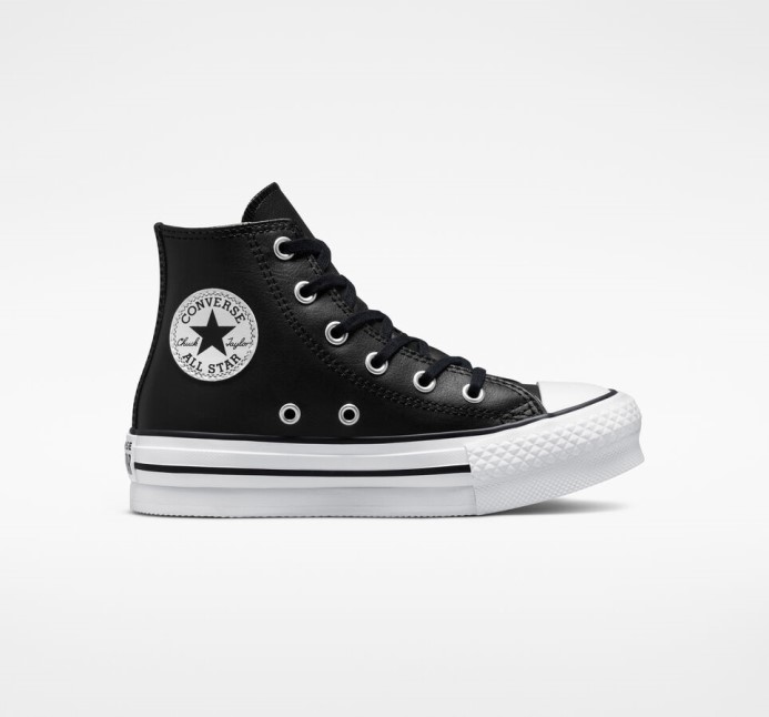 Converse čierna/prírodná Slonovina/biela Skľučovadlo Taylor All Star Lift Platform Skin