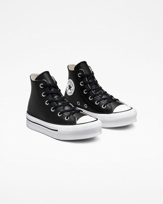 Converse čierna/prírodná Slonovina/biela Skľučovadlo Taylor All Star Lift Platform Skin