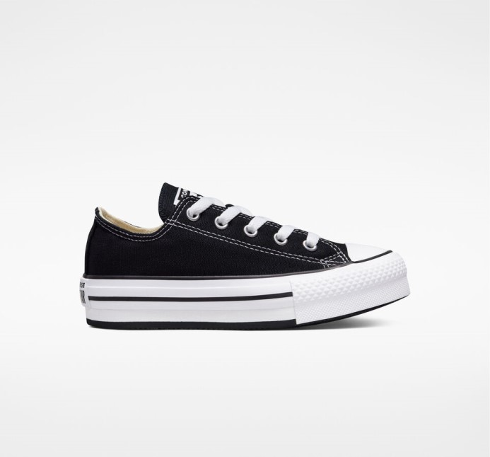 Skľučovadlo Taylor Converse All Star Lift Platforma čierna/biela