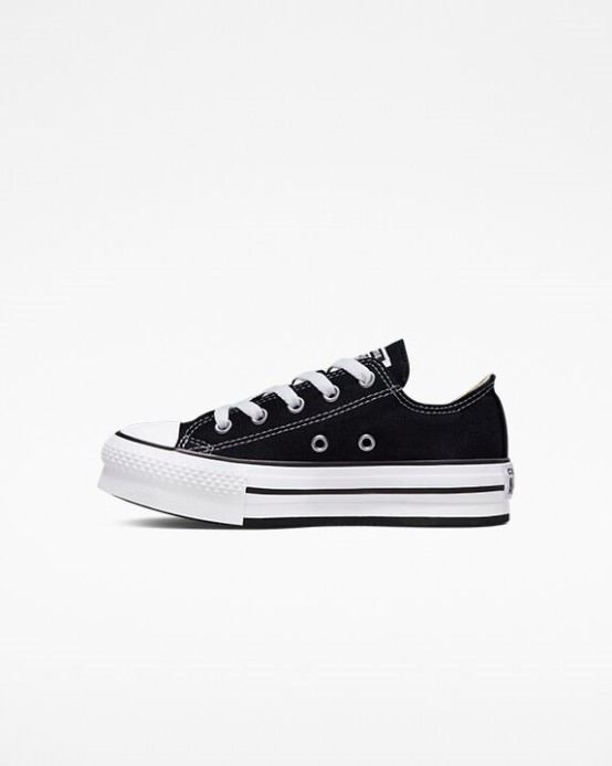 Skľučovadlo Taylor Converse All Star Lift Platforma čierna/biela