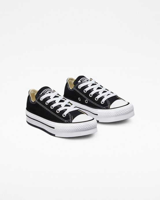 Skľučovadlo Taylor Converse All Star Lift Platforma čierna/biela