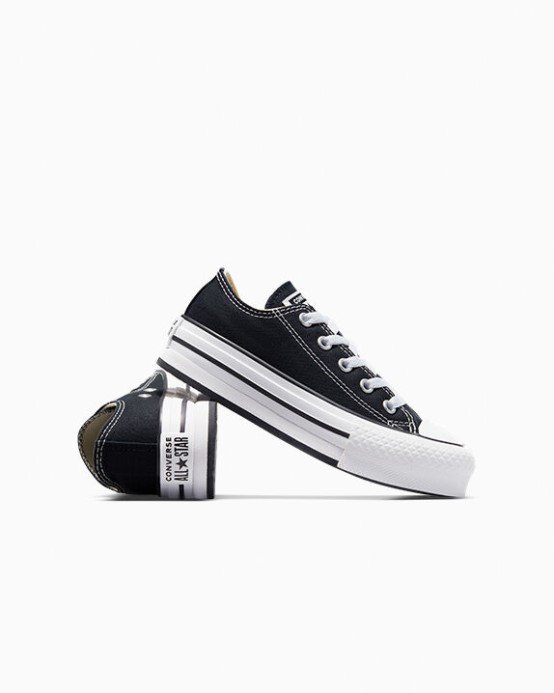 Skľučovadlo Taylor Converse All Star Lift Platforma čierna/biela