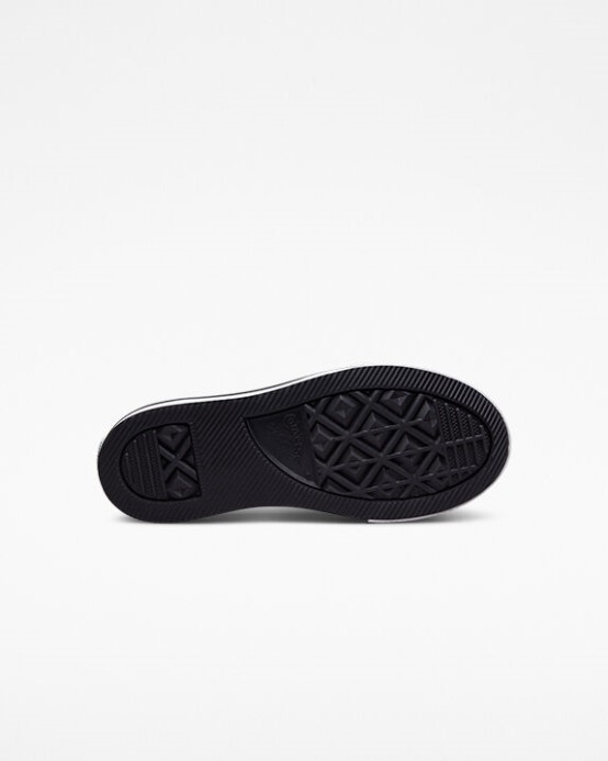 Skľučovadlo Taylor Converse All Star Lift Platforma čierna/biela