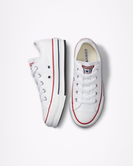 Biela/granátová/námornícke Skľučovadlo Taylor All Star Lift Platform Converse