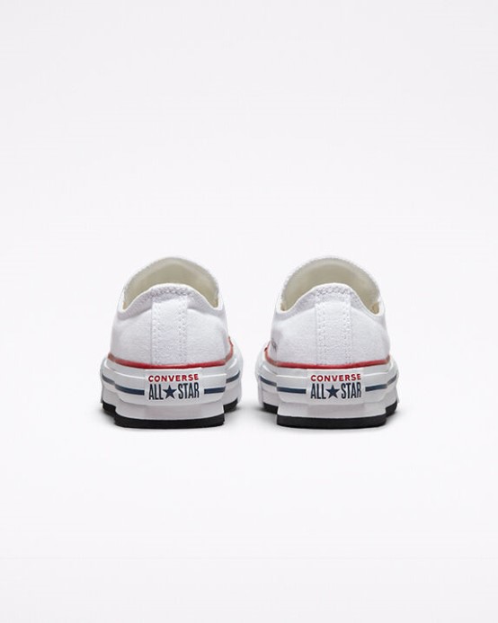 Biela/granátová/námornícke Skľučovadlo Taylor All Star Lift Platform Converse
