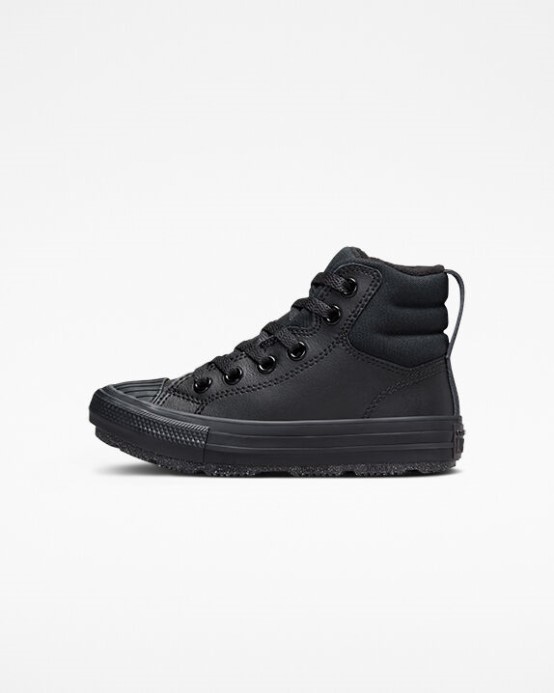 Chuck Taylor All Star Berkshire Topánka Koža čierna/železná Sivá Converse