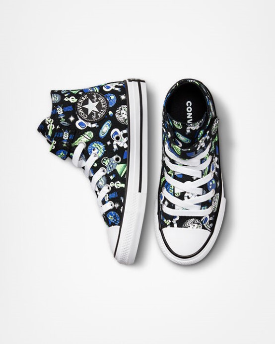 čierny/modrý/zelený Lúč Skľučovadla Taylor All Star Nenáročný Vesmírny Krížnik Converse