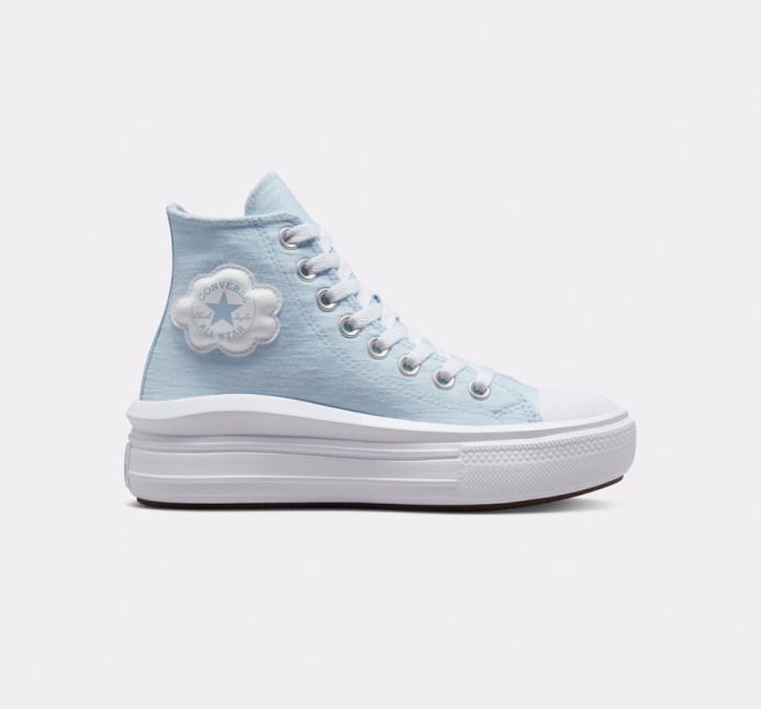 Chuck Taylor All Star Move Platforma Cloud Patch Converse Lt Armory Blue/jp Blue