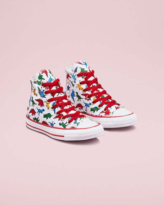 Chuck Taylor All Star Dinosaurs Biela/smalt červená/úplne Modrá Converse